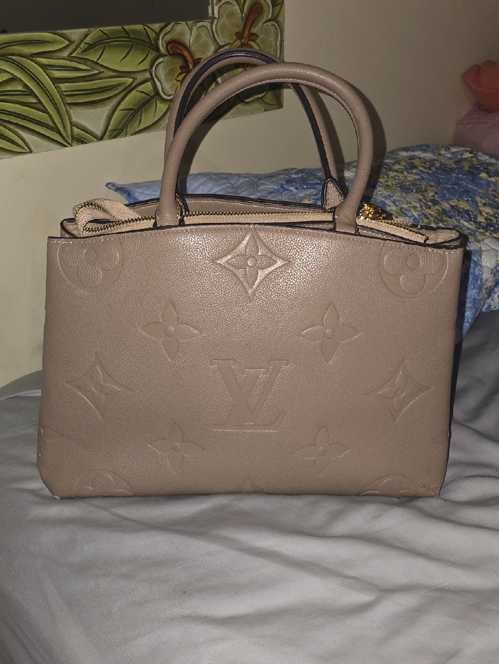 NOT REAL LOUIS VUITTON TAUPE MINI